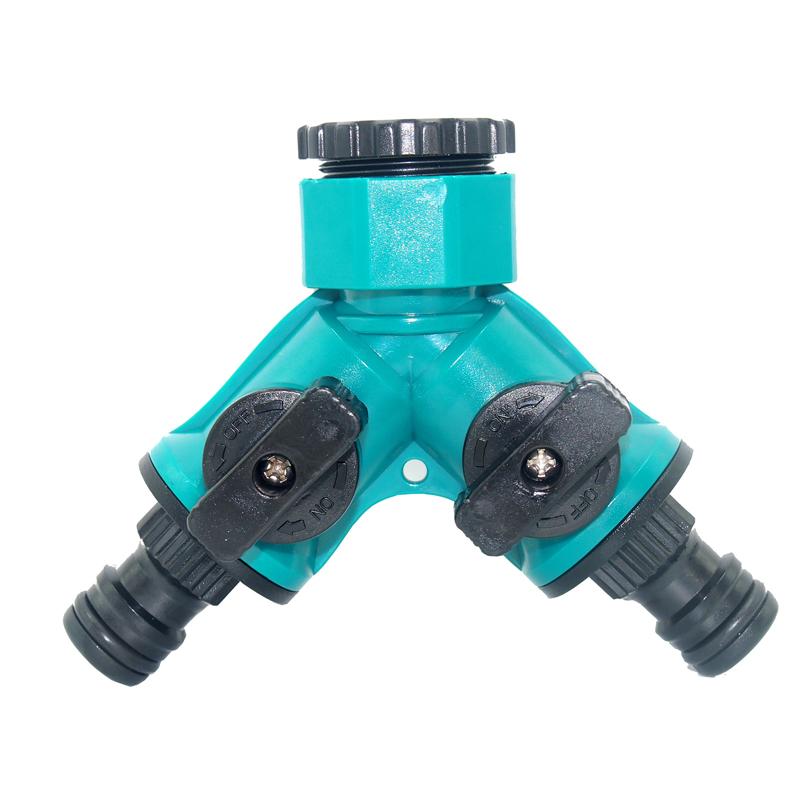 Y Type Tap Connectors with Quick Adapter 1/2 and 3/4 inch Water Inlet Garden Hose Splitter Y-Type Watering Connector Distributor, 1 pcs
Y Type Tap Connectors with Quick Adapter 1/2 and 3/4 inch Water Inlet Garden Hose Splitter Y-Type Watering Connector Distributor, 1 pcs