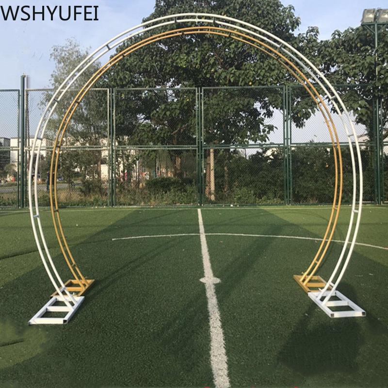 Wedding arch party backdrop iron arch stand props double round ring iron frame decorative flower door decoration
Wedding arch party backdrop iron arch stand props double round ring iron frame decorative flower door decoration
