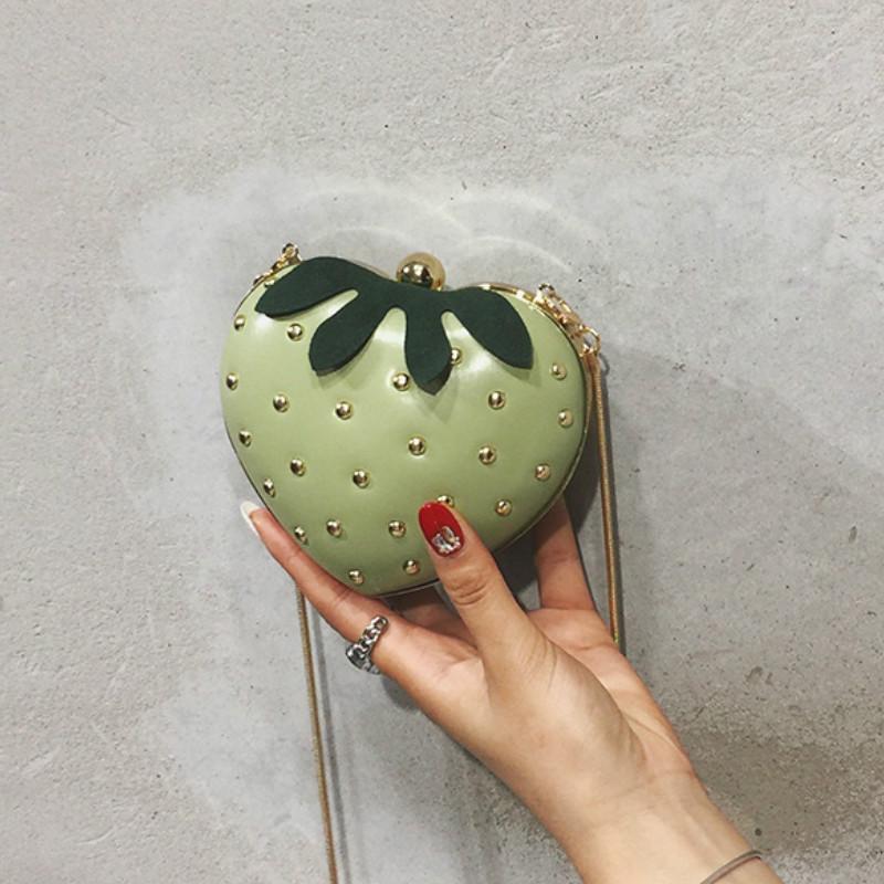 Women's Crossbody Shoulder Handbag Fruit Style Clutch Girl's Cute Strawberry Shaped Bag Satchel Purse, White
Women's Crossbody Shoulder Handbag Fruit Style Clutch Girl's Cute Strawberry Shaped Bag Satchel Purse, White