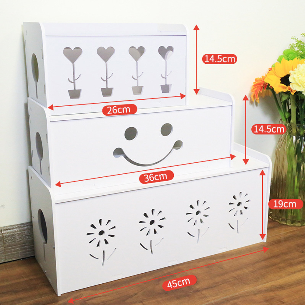 Multifunctional Extra Large Cable Storage Box Socket Power Plug Strip Organizer Wood Board Bracket Home Decor Q0120, Sky blue
Multifunctional Extra Large Cable Storage Box Socket Power Plug Strip Organizer Wood Board Bracket Home Decor Q0120, Sky blue