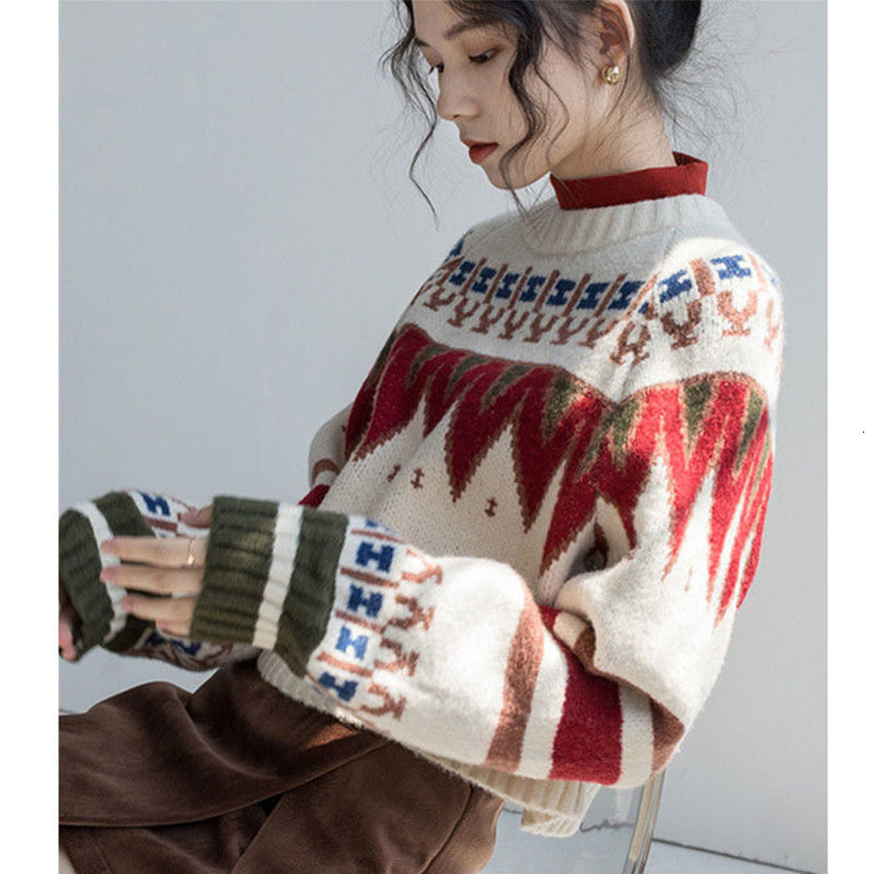 2021 New Autumn Winter Women Retro Diamond Grid Warm Pullover Long Sleeve Vintage Sweater Lady Sweaters Harajuku Gmg7, Black
2021 New Autumn Winter Women Retro Diamond Grid Warm Pullover Long Sleeve Vintage Sweater Lady Sweaters Harajuku Gmg7, Black