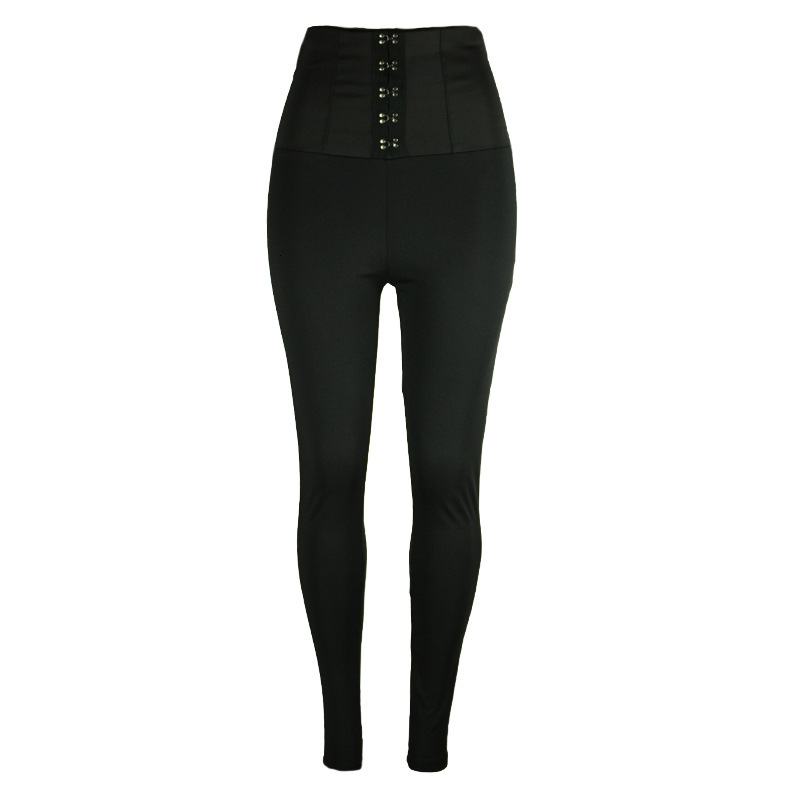 2021 New Spring and autumn size big high waist button black female leggings casual thin hip tight pencil pants 8DBI
2021 New Spring and autumn size big high waist button black female leggings casual thin hip tight pencil pants 8DBI