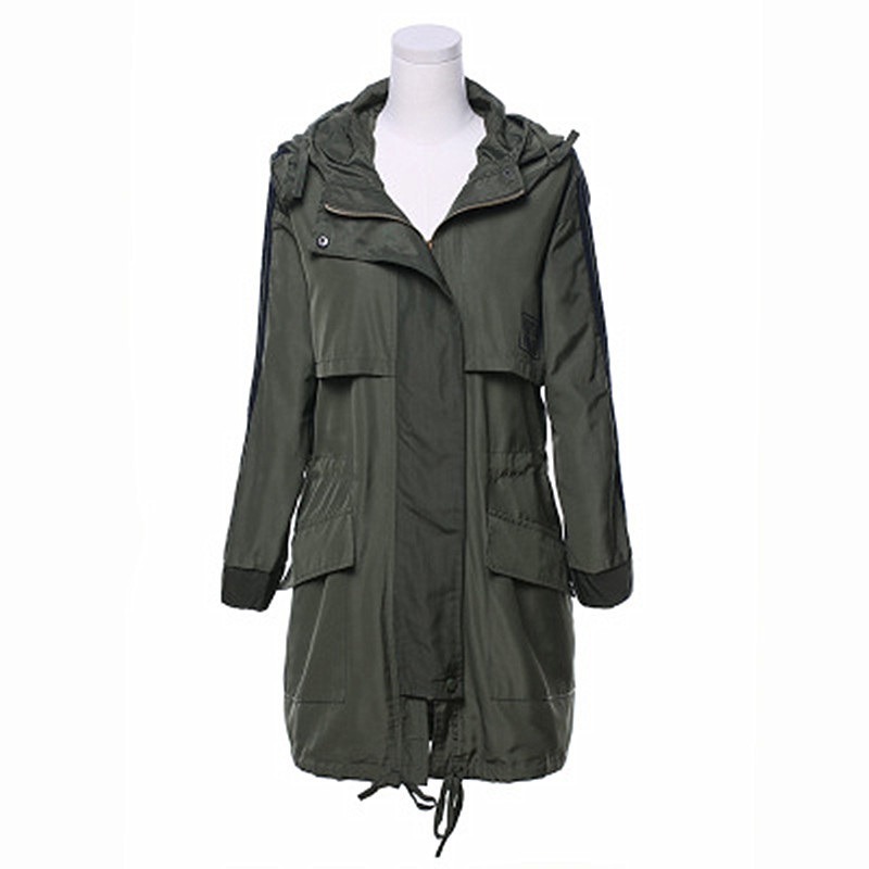 New Spring Casual Mode Slim with Hood Blure Korean Version of Long Loose Paragraph Large Size Women's Coat 40gi N518, White.
New Spring Casual Mode Slim with Hood Blure Korean Version of Long Loose Paragraph Large Size Women's Coat 40gi N518, White.