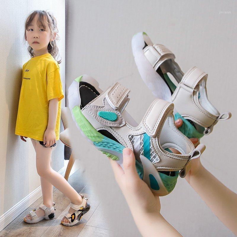 Girls Sandals New Fashion Summer Kids Shoes Boys Pu Leatherr Soft Hook Loop Rubber Comfortable Beach Sandals Children Cause Shoe1, Green
Girls Sandals New Fashion Summer Kids Shoes Boys Pu Leatherr Soft Hook Loop Rubber Comfortable Beach Sandals Children Cause Shoe1, Green