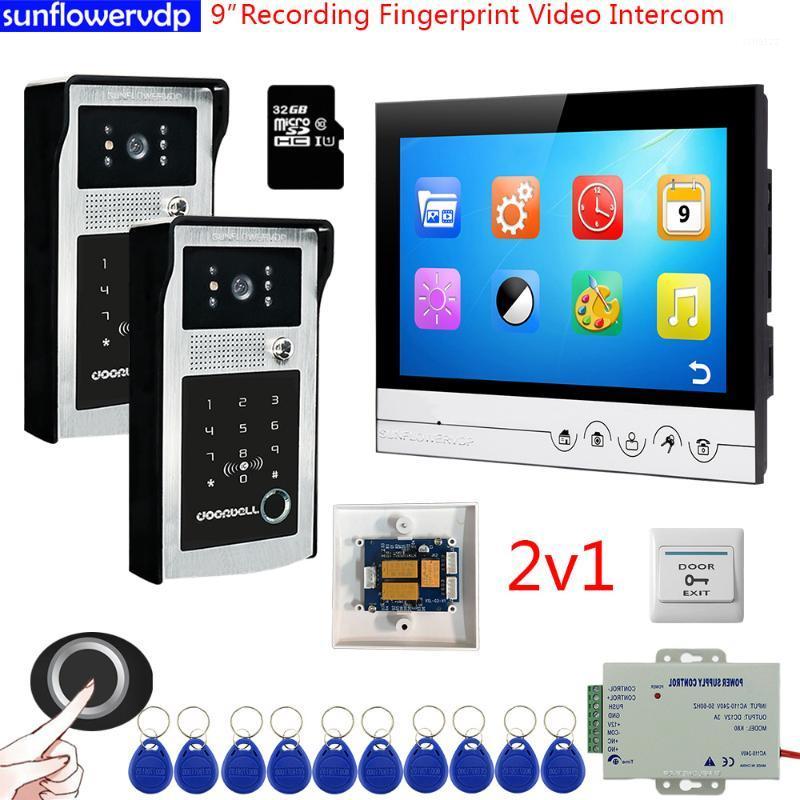 Intercoms for Apartment Fingerprint Video Intercom for Home +32GB 9 inches House Intercom With Recording Video Bell Kit1
Intercoms for Apartment Fingerprint Video Intercom for Home +32GB 9 inches House Intercom With Recording Video Bell Kit1