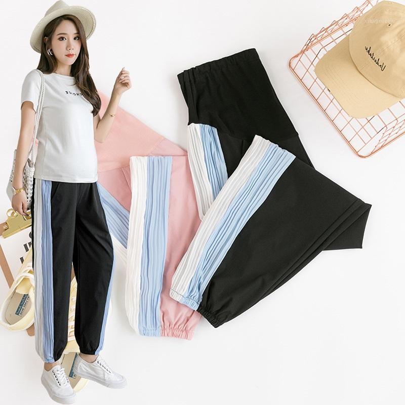 Plus Size Maternity Chiffon Pants Side Two-color Pregnant Women Elastic Waist Harem Trousers Summer Sports Pregnancy Clothing1, Black
Plus Size Maternity Chiffon Pants Side Two-color Pregnant Women Elastic Waist Harem Trousers Summer Sports Pregnancy Clothing1, Black