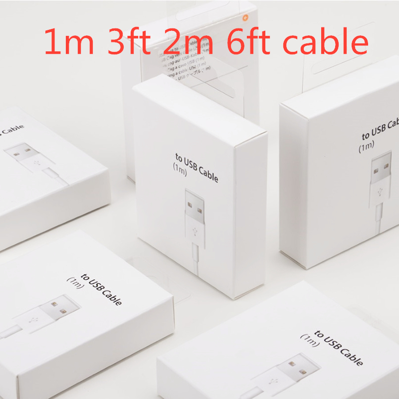 100pcs/lot 7 generations Original OEM quality 1m 3ft 2m 6af USB Data Sync Charge phone Cable With retail package, White
100pcs/lot 7 generations Original OEM quality 1m 3ft 2m 6af USB Data Sync Charge phone Cable With retail package, White