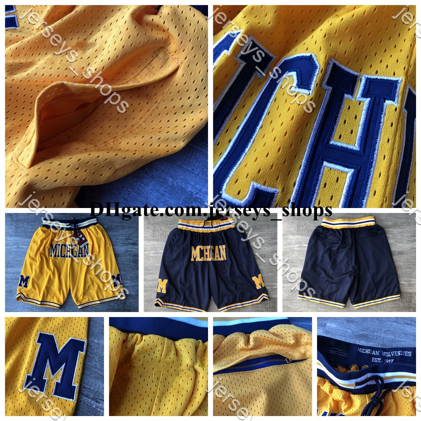 Mens JUST DON Pocket Basketball Shorts Throwback Stitched Michigan Wolverines Pocket Shorts Lining Mesh Sports Pocket Sweatpants Jerseys Pants, Like pics
Mens JUST DON Pocket Basketball Shorts Throwback Stitched Michigan Wolverines Pocket Shorts Lining Mesh Sports Pocket Sweatpants Jerseys Pants, Like pics