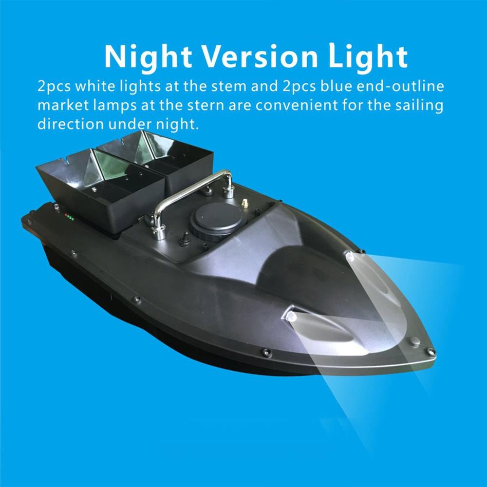 New D11 Fishing Tool Smart RC Bait Boat Boy Toys Dual Motor Fish Finder Ship Boat Remote Control 500m Fishing Boats Speed Boat, Black
New D11 Fishing Tool Smart RC Bait Boat Boy Toys Dual Motor Fish Finder Ship Boat Remote Control 500m Fishing Boats Speed Boat, Black