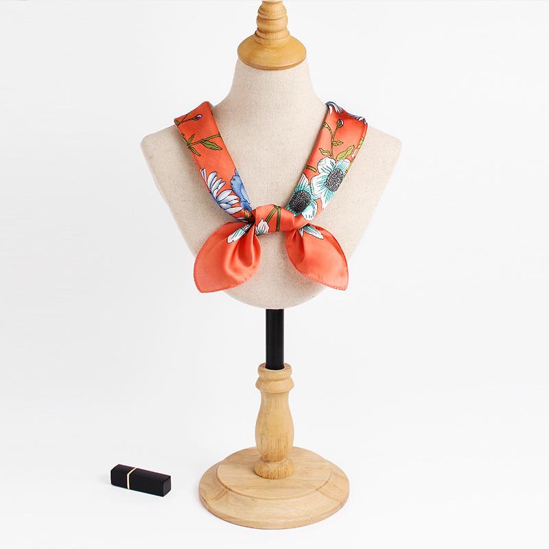 yishine New Silk Scarf 70*70 New Fashion Floral Blooming Prints Women Shawl Satin Small Squares Head Bag Decorative Scarves
yishine New Silk Scarf 70*70 New Fashion Floral Blooming Prints Women Shawl Satin Small Squares Head Bag Decorative Scarves