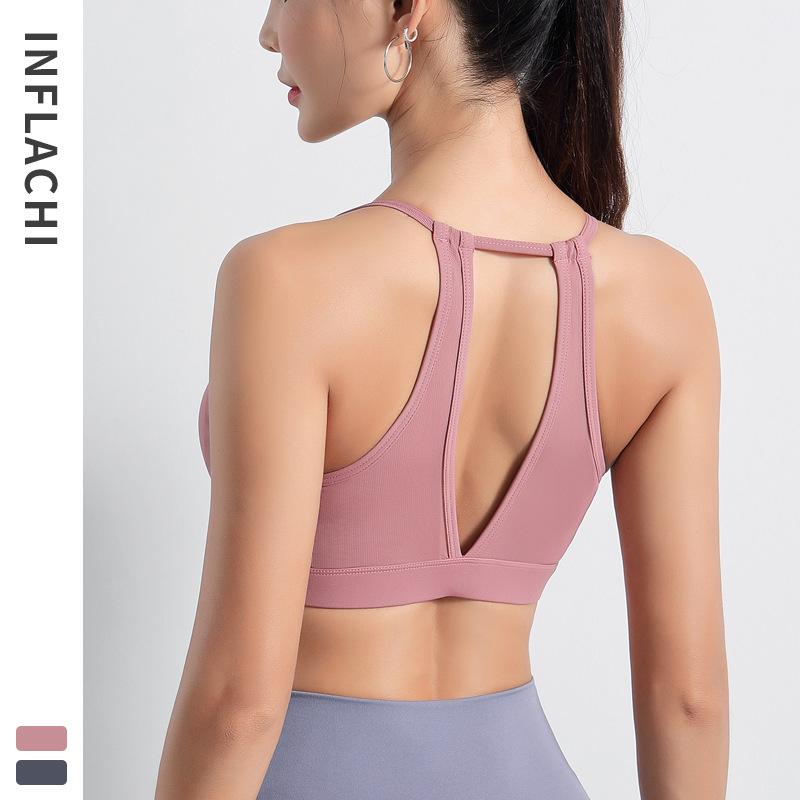 Wireless Push Up Sport Bra Top Women Crisscross Straps Solid Yoga Sports Bra Vest Padded Fitness Athletic Underwear, Gray
Wireless Push Up Sport Bra Top Women Crisscross Straps Solid Yoga Sports Bra Vest Padded Fitness Athletic Underwear, Gray