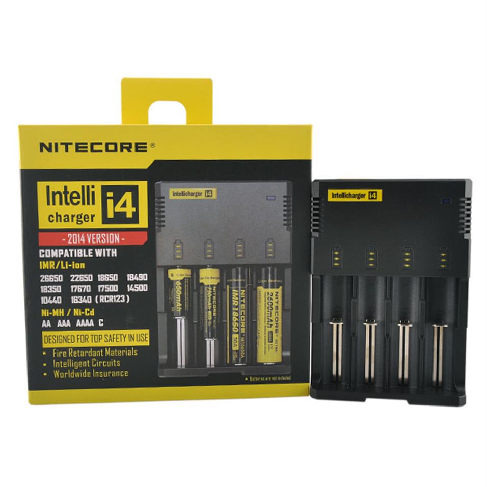 Nitecore I4 Charger Universal Charger for 18650 16340 26650 10440 AA AAA 14500 Batterya35
Nitecore I4 Charger Universal Charger for 18650 16340 26650 10440 AA AAA 14500 Batterya35