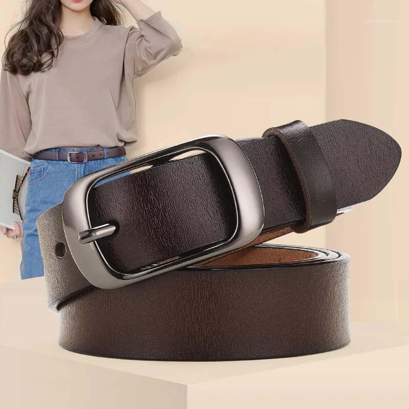 Women Genuine Leather Belt For Female Strap Casual All-match Ladies Adjustable Belts Designer High Quality Brand, Black;brown
Women Genuine Leather Belt For Female Strap Casual All-match Ladies Adjustable Belts Designer High Quality Brand, Black;brown