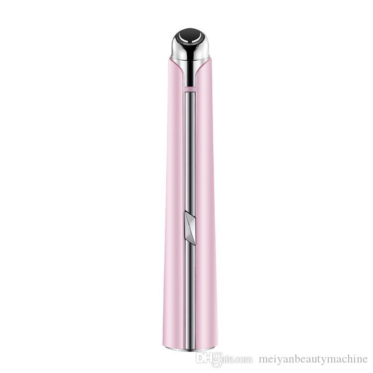 Fashional facial massager vibration skin tightening device ion Lips anti-wrinkle remove dark circles eye care massager beauty pen