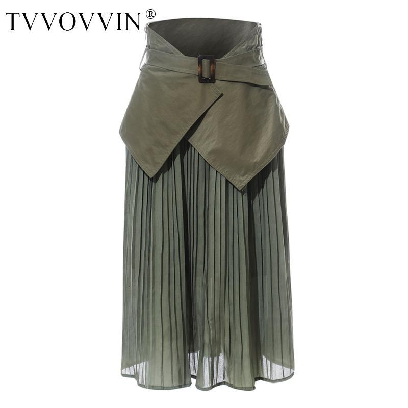 TVVOVVIN Fashion Fashion Women Pleated Skirt Solid Color Wild Casual Ladies Skirts Summer New 2021 Europe Skirts Female C284, Black
TVVOVVIN Fashion Fashion Women Pleated Skirt Solid Color Wild Casual Ladies Skirts Summer New 2021 Europe Skirts Female C284, Black