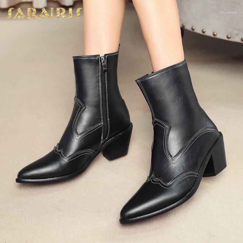 Sarairis 2020 Fashion New Plus Size 46 High Heels Ankle Boots Women Shoes Zip Up Pointed Toe Spring Autumn Shoes Ladies Boots1, Black
Sarairis 2020 Fashion New Plus Size 46 High Heels Ankle Boots Women Shoes Zip Up Pointed Toe Spring Autumn Shoes Ladies Boots1, Black