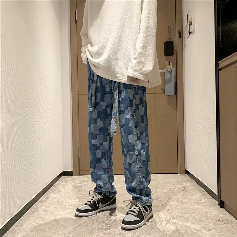 New Primavera 2021 e Inverno Nova Reta De Perna Larga Na Moda Verstil Soltas Masculinas MPUE, Blue
New Primavera 2021 e Inverno Nova Reta De Perna Larga Na Moda Verstil Soltas Masculinas MPUE, Blue