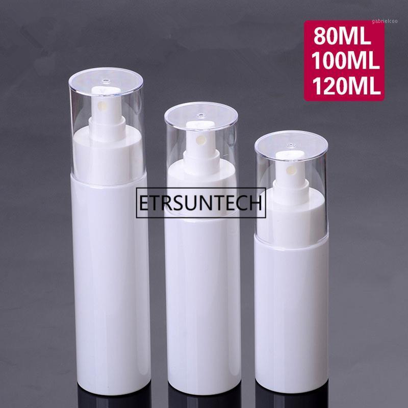 White Plastic bottle Clear Cap empty spray bottle 80ml 100ml 120ml PET for cosmetics cream travel F13211
White Plastic bottle Clear Cap empty spray bottle 80ml 100ml 120ml PET for cosmetics cream travel F13211