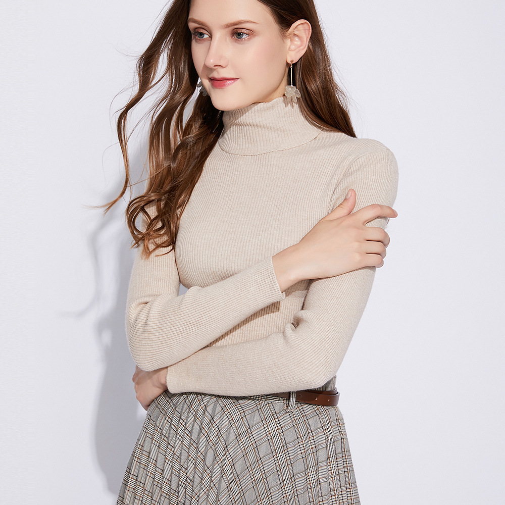 2021 New Fashion Turtleneck Warm Women High Neck Knitted Sweater Pullovers with Thumb Hole Fall Autumn Winter Jumper Top Ftyr, Black
2021 New Fashion Turtleneck Warm Women High Neck Knitted Sweater Pullovers with Thumb Hole Fall Autumn Winter Jumper Top Ftyr, Black