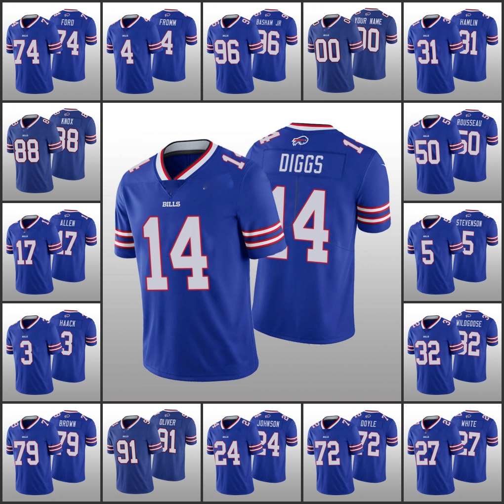 Buffalo''Bills''Men #49 Tremaine Edmunds 27 Tre'Davious White 14 Stefon Diggs 17 Josh Allen Women Youth Custom Roya, Black;red
Buffalo''Bills''Men #49 Tremaine Edmunds 27 Tre'Davious White 14 Stefon Diggs 17 Josh Allen Women Youth Custom Roya, Black;red