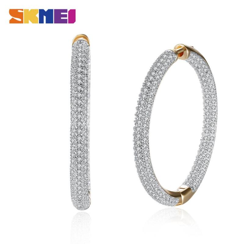 Hoop & Huggie SKMEI LKN006 1 Pair Earrings Circle Round For Women Ear Ring Bone Buckle Jewelry Party Gifts
Hoop & Huggie SKMEI LKN006 1 Pair Earrings Circle Round For Women Ear Ring Bone Buckle Jewelry Party Gifts