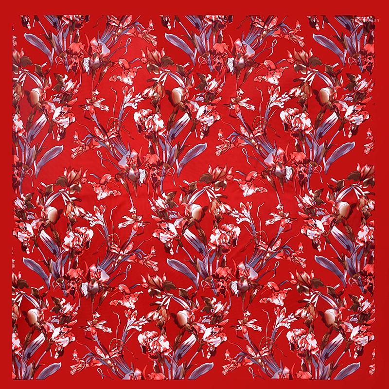 Red Silk Scarf Women's Hijab Floral Designer Twill Square Scarves Fashion Wrap Large Shawls&Stoles 130*130cm New1
Red Silk Scarf Women's Hijab Floral Designer Twill Square Scarves Fashion Wrap Large Shawls&Stoles 130*130cm New1