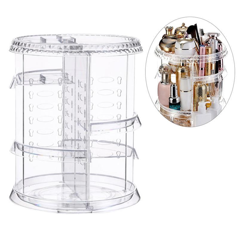 1PC Makeup Storage Shelf 360 Degree Rotation Adjustable Cream Brush Nail Polish Lipstick Storage Rack Organizer
1PC Makeup Storage Shelf 360 Degree Rotation Adjustable Cream Brush Nail Polish Lipstick Storage Rack Organizer