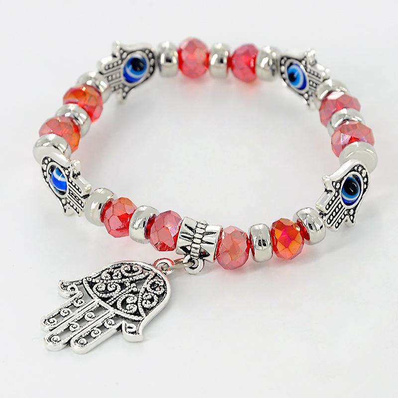 Charm Bracelets VAKKI Retro Beaded Bangles For Women Fatima Hand &Evil Eye Selling Jewelry Gifts Five Colors
Charm Bracelets VAKKI Retro Beaded Bangles For Women Fatima Hand &Evil Eye Selling Jewelry Gifts Five Colors