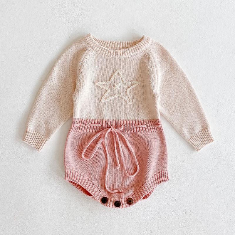 2021 Spring New Girl Clothes Star Baby Bodysuit Cotton Knitted Sweet Long Sleeve Girls Jumpsuit 5mig, 82321
2021 Spring New Girl Clothes Star Baby Bodysuit Cotton Knitted Sweet Long Sleeve Girls Jumpsuit 5mig, 82321