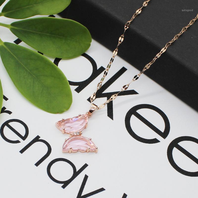 Chokers Crystal Butterfly Rose Gold Choker Pendant Necklaces Collar For Women Stainless Steel Necklace 2021 Wedding Jewelry Accessories1
Chokers Crystal Butterfly Rose Gold Choker Pendant Necklaces Collar For Women Stainless Steel Necklace 2021 Wedding Jewelry Accessories1