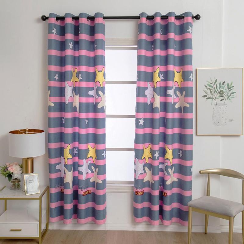 1Pc Starfish Strips Pattern Half Shading Window Curtain Drape Home Balcony Living Room Bedroom Decoration, 100x200cm
1Pc Starfish Strips Pattern Half Shading Window Curtain Drape Home Balcony Living Room Bedroom Decoration, 100x200cm