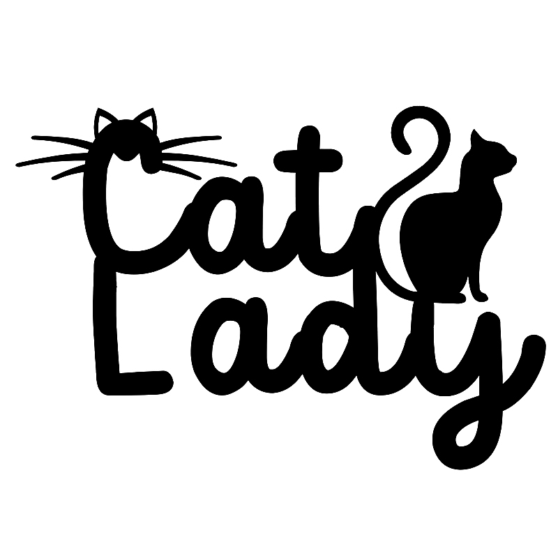 16*11cm Cat Lady Decal Vinyl Sticker Funny Car Window Bumper Novelty JDM Drift Vinyl Decal Sticker, Color
16*11cm Cat Lady Decal Vinyl Sticker Funny Car Window Bumper Novelty JDM Drift Vinyl Decal Sticker, Color