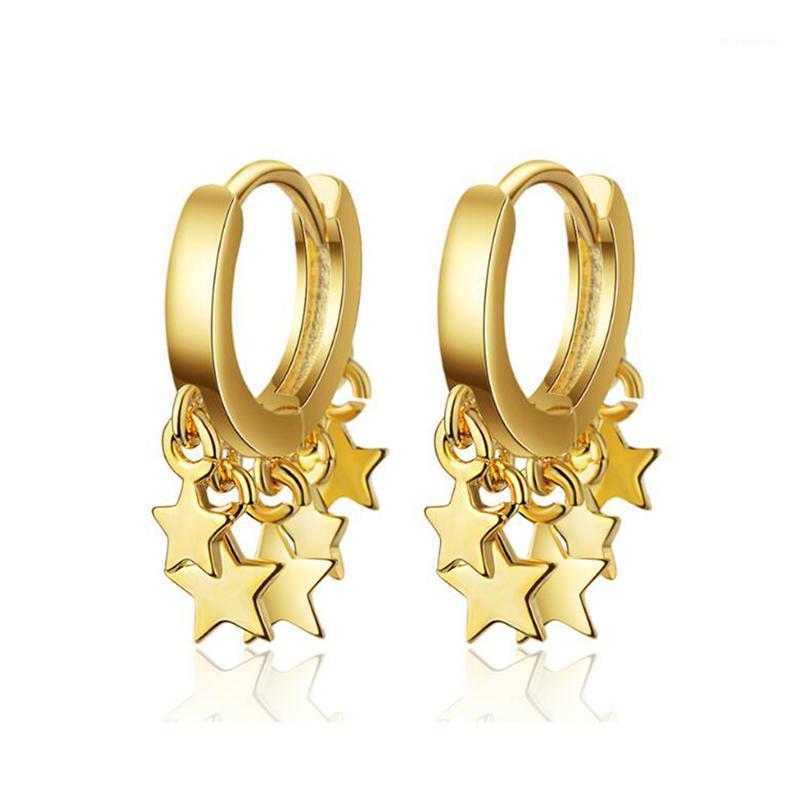 Fashion Girls Gold Silver Color Hoop Earring Star Earring For Women Korea Ear Jewelry1
Fashion Girls Gold Silver Color Hoop Earring Star Earring For Women Korea Ear Jewelry1