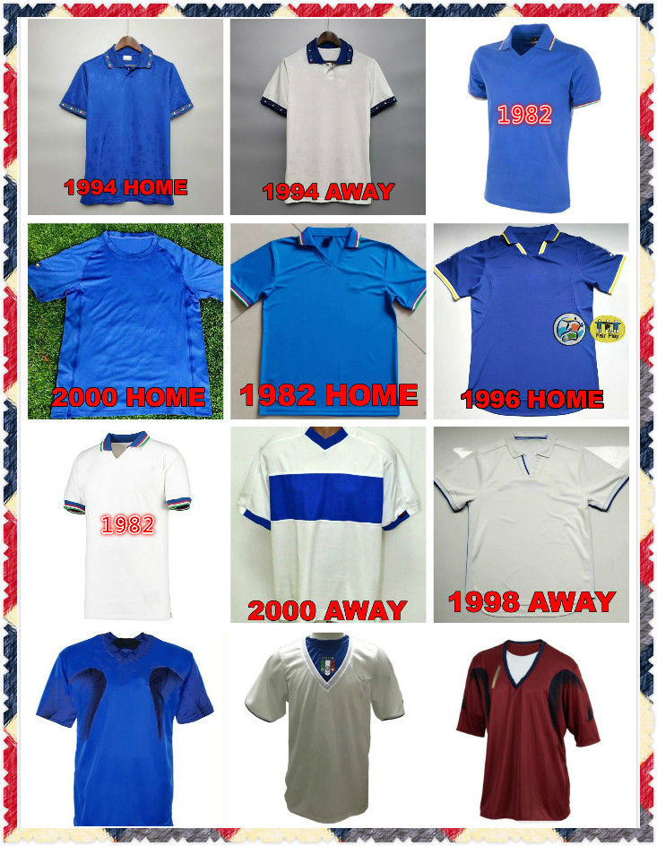 Retro Del Piero Soccer Jersey 90 94 96 98 2000 06 Totti ancient maillot Grosso Pirlo BARESI R.Baggio Oldest Football shirt, 2006 goalkeeper size s-xxl
Retro Del Piero Soccer Jersey 90 94 96 98 2000 06 Totti ancient maillot Grosso Pirlo BARESI R.Baggio Oldest Football shirt, 2006 goalkeeper size s-xxl