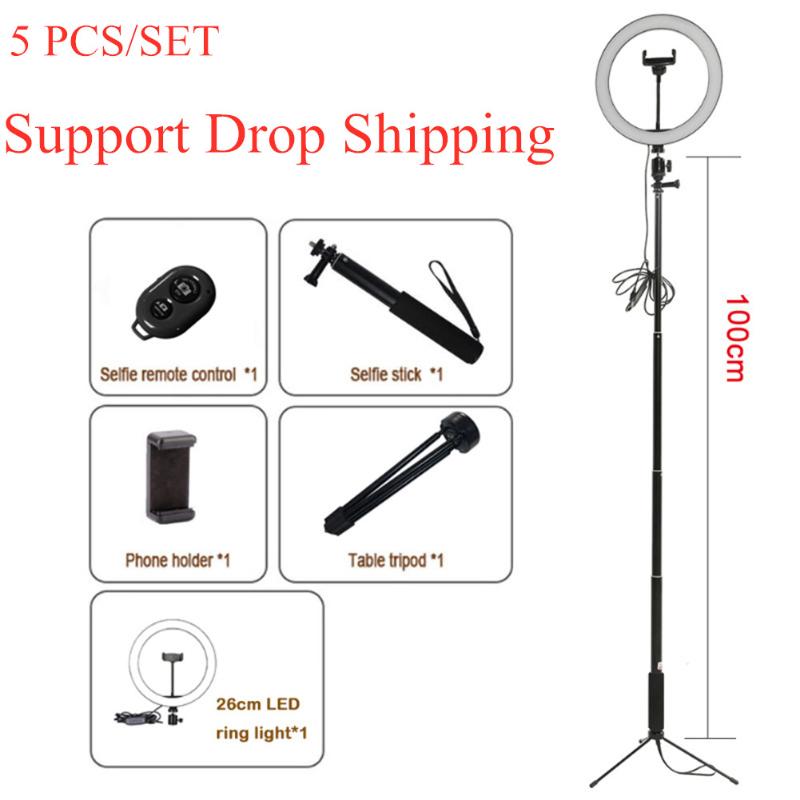 10" Selfie Ring Light with Tripod 360-degree Rotatable Ball Head Stabilizer Dimmable USB Ring Light for Photography Streaming
10" Selfie Ring Light with Tripod 360-degree Rotatable Ball Head Stabilizer Dimmable USB Ring Light for Photography Streaming