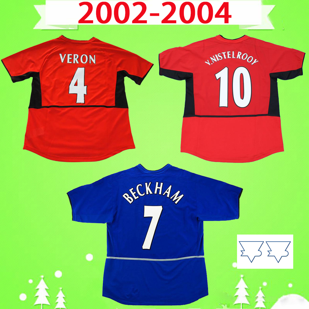 Manchester v. Nistelrooy BECKHAM SOLSKJAER GIGGS COLE RETRO jerseys 2002 2004 FOOTBALL SHIRTS MAN Vintage soccer jersey UTD Camiseta, 2002-2004 with patches
Manchester v. Nistelrooy BECKHAM SOLSKJAER GIGGS COLE RETRO jerseys 2002 2004 FOOTBALL SHIRTS MAN Vintage soccer jersey UTD Camiseta, 2002-2004 with patches