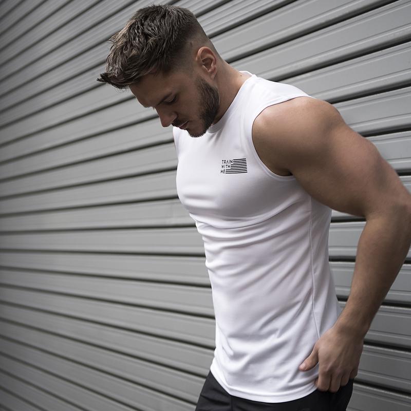 Men New Muscle Gym Fitness Cotton Sleeveless Basketball Top Trendy Sports Casual Slim Men's Compression Workout Breathable Vest, Black
Men New Muscle Gym Fitness Cotton Sleeveless Basketball Top Trendy Sports Casual Slim Men's Compression Workout Breathable Vest, Black