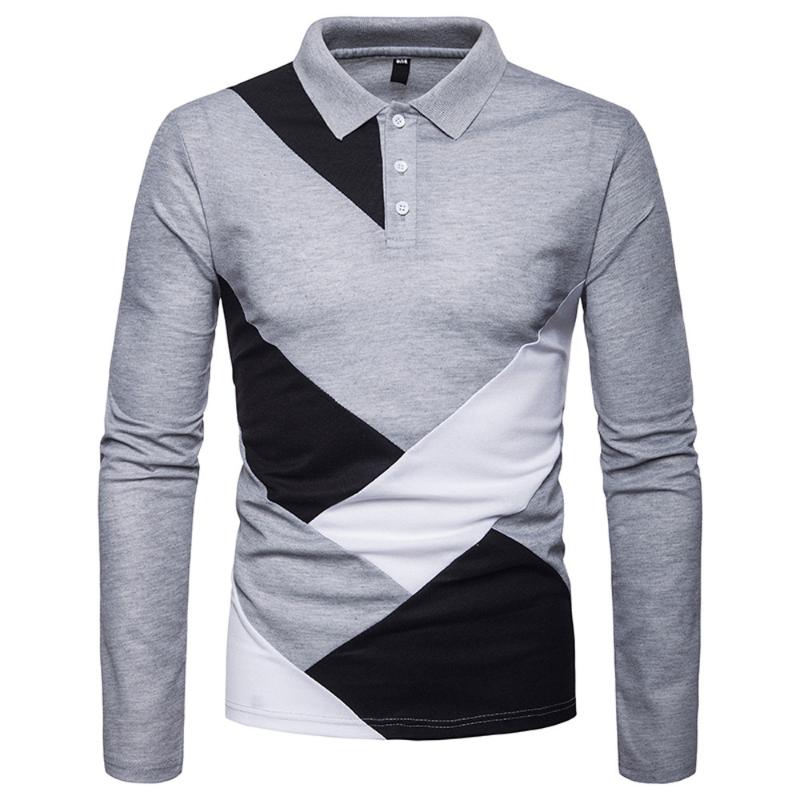 camisetas hombre Men's Autumn Winter Long Sleeve Irregular Patchwork Collar Top Camisa Masculina Male Shirt tshirt new, White
camisetas hombre Men's Autumn Winter Long Sleeve Irregular Patchwork Collar Top Camisa Masculina Male Shirt tshirt new, White