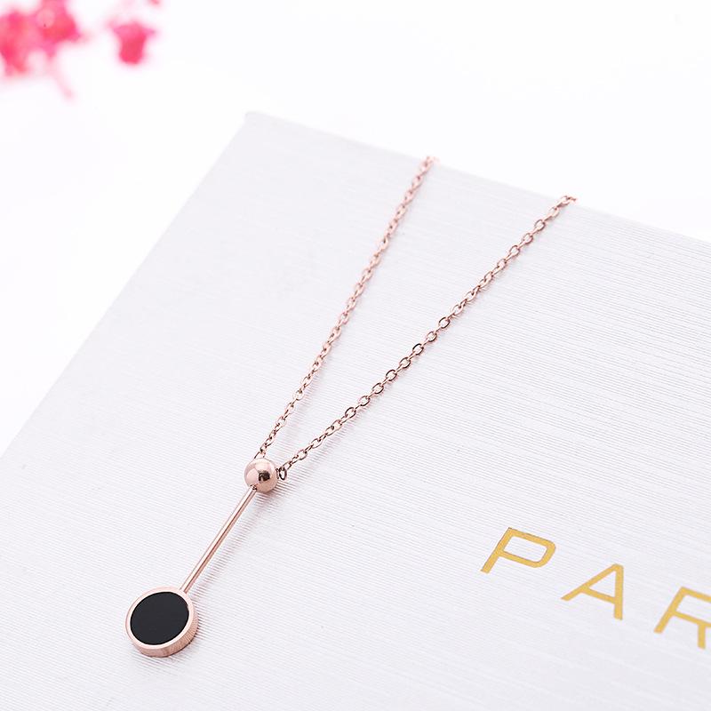 Foxcraft Stainless Steel Statement Black Shell Pendulum Shape pendant necklace Collar Fashion Link Chain Necklace Women Bijoux
Foxcraft Stainless Steel Statement Black Shell Pendulum Shape pendant necklace Collar Fashion Link Chain Necklace Women Bijoux