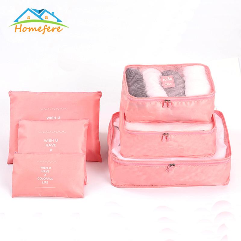 6pcs/set Travel Organizer Storage Bags Portable Luggage Organizer Clothes Suitcase Packing Laundry Bag Storage Case 
6pcs/set Travel Organizer Storage Bags Portable Luggage Organizer Clothes Suitcase Packing Laundry Bag Storage Case