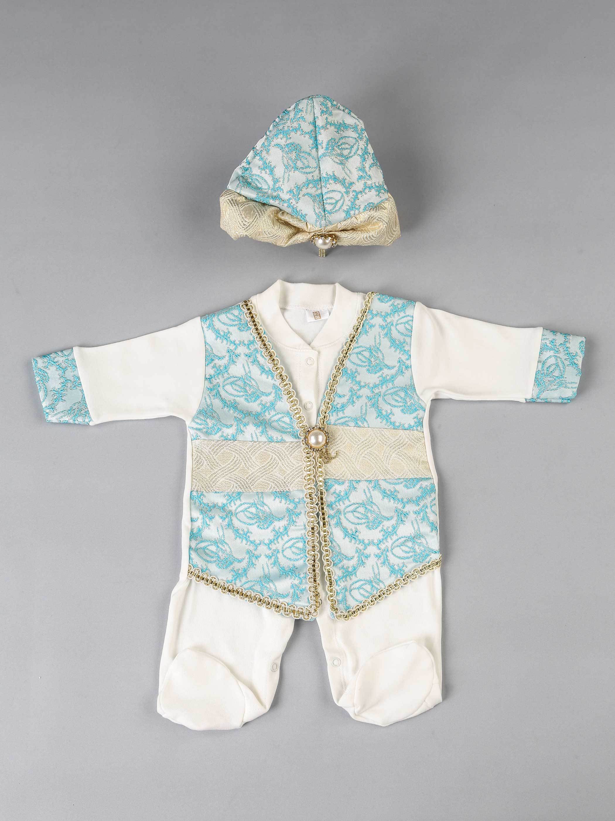 Baby Boy Turkey Ottoman Rompers Newborn Gentleman Jumpsuit Outfit Cotton Fabric Funny Babies Boys Suits Authentic Clothing Model Y1105
