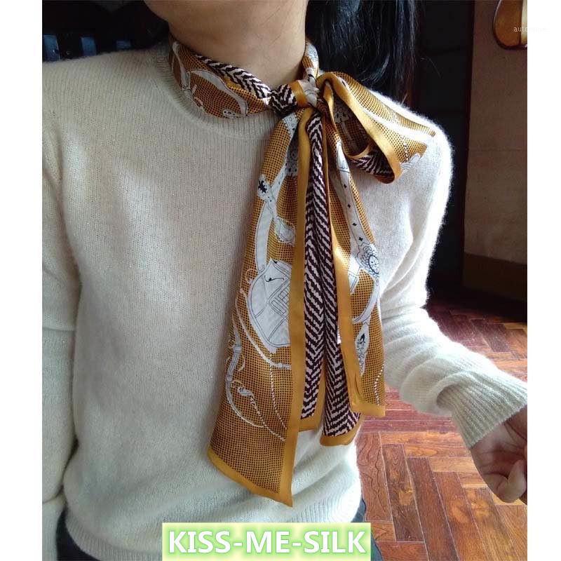 KMS silk scarf chain mulberry-silk ribbon belt scarf hairband Autumn and winter for Girl Lady Women 15*145CM/40G1
KMS silk scarf chain mulberry-silk ribbon belt scarf hairband Autumn and winter for Girl Lady Women 15*145CM/40G1