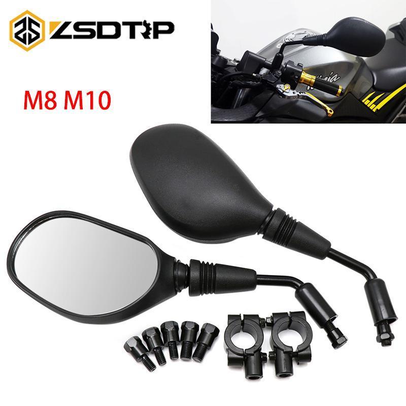 Motorcycle Mirrors ZSDTRP One Pair Mirror Rearview Electrombile Back Side Convex With M8 M10 Mount
Motorcycle Mirrors ZSDTRP One Pair Mirror Rearview Electrombile Back Side Convex With M8 M10 Mount