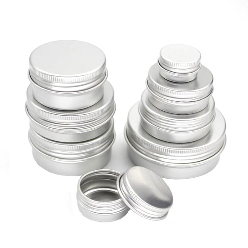 100Pcs Cosmetic Container 5/10/15/20/30/50/60g Aluminum Pot Jar With Lid Eye Cream Hair Conditioner Tin Jar Pot Cosmetic Metal
100Pcs Cosmetic Container 5/10/15/20/30/50/60g Aluminum Pot Jar With Lid Eye Cream Hair Conditioner Tin Jar Pot Cosmetic Metal