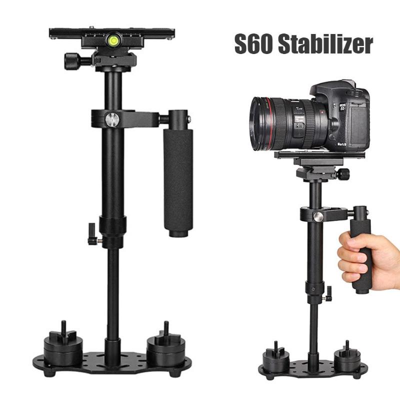 S60 Handheld Gimbal Stabilizer for Smartphone Mobile Camcorder DSLR Video Camera Maintain Balance and Stability Durable
S60 Handheld Gimbal Stabilizer for Smartphone Mobile Camcorder DSLR Video Camera Maintain Balance and Stability Durable