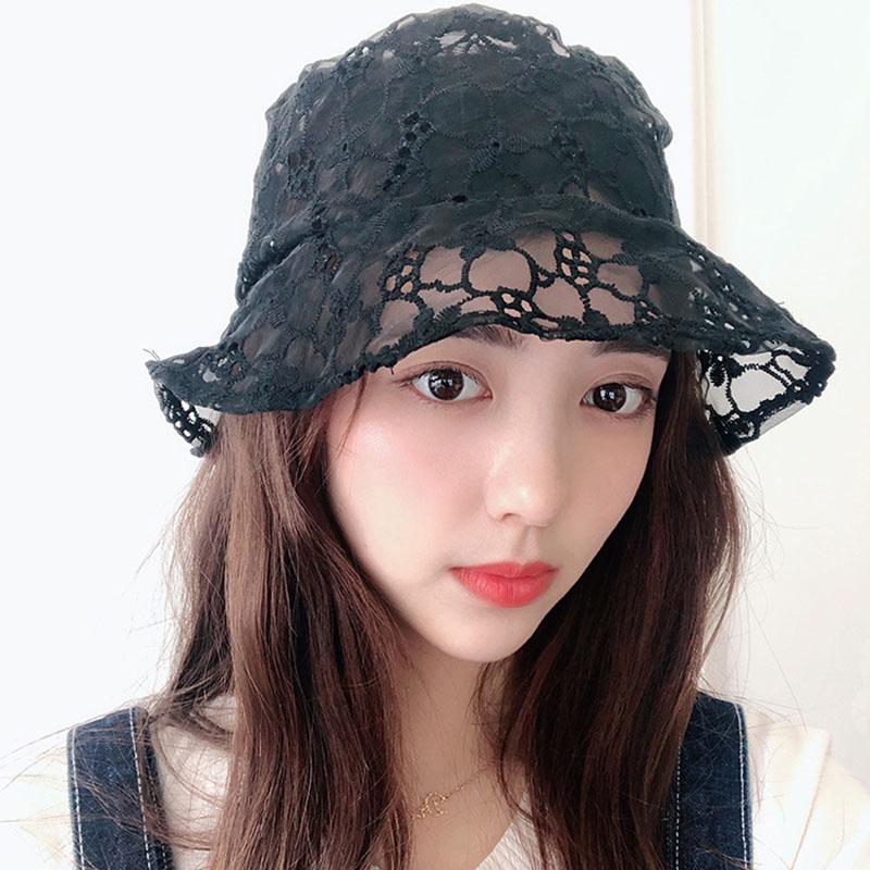 Summer Breathable Women Fishermen Caps Solid Color Lace Girls Bucket Hat Fashion Hollow Flower Beach Sun Hats, Blue
Summer Breathable Women Fishermen Caps Solid Color Lace Girls Bucket Hat Fashion Hollow Flower Beach Sun Hats, Blue