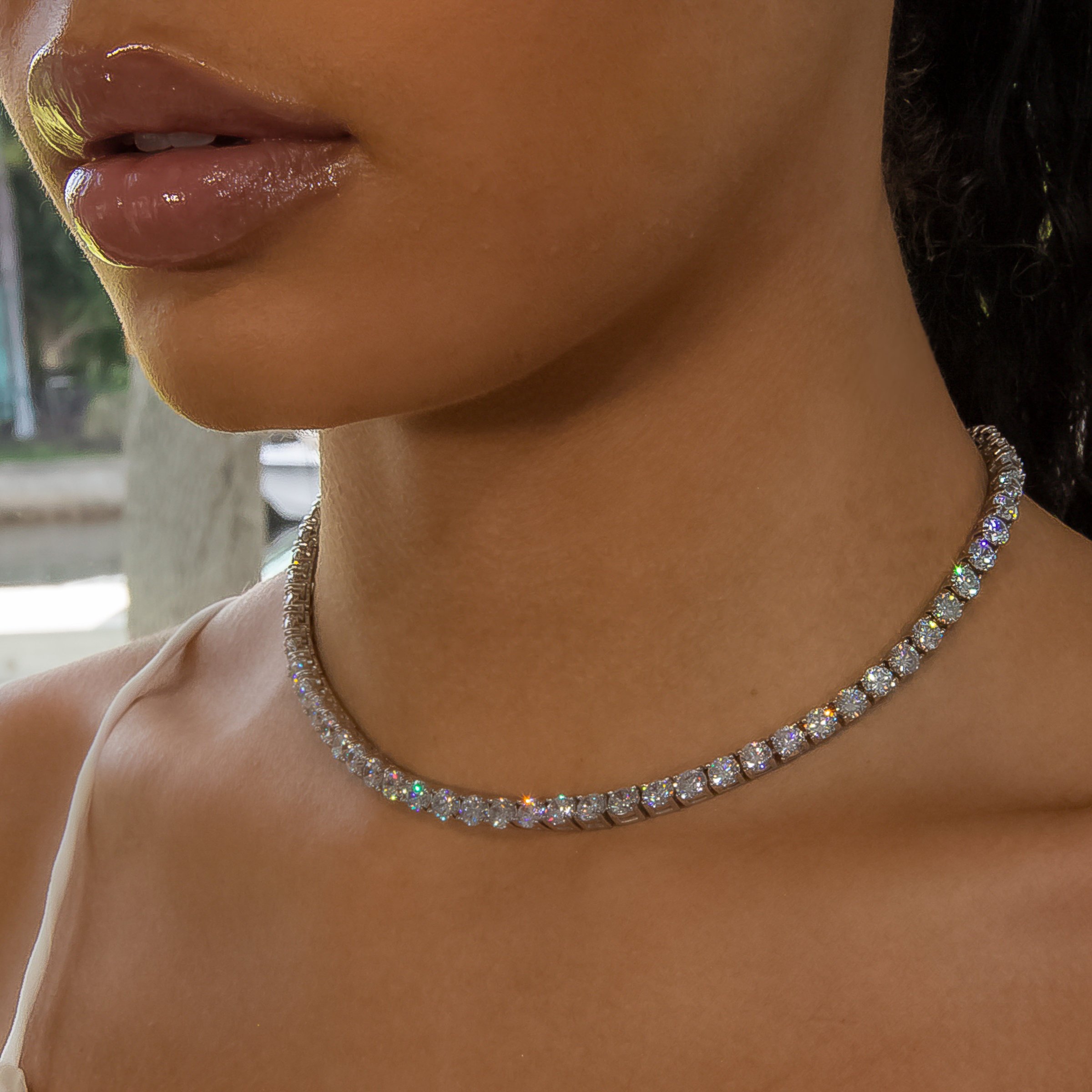 5A Cubic Zirconia CZ HIP Hop Bling Women Girl Jewelry 3MM CZ Thin Tennis Chain Sparking Fashion Bracelet Jewelry