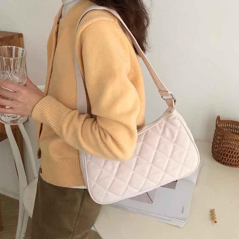 Small Bags Canvas for Women 2021 Winter Female Black Handbags Shoulder Ladies New Fashion Underarm Purses, Beige
Small Bags Canvas for Women 2021 Winter Female Black Handbags Shoulder Ladies New Fashion Underarm Purses, Beige