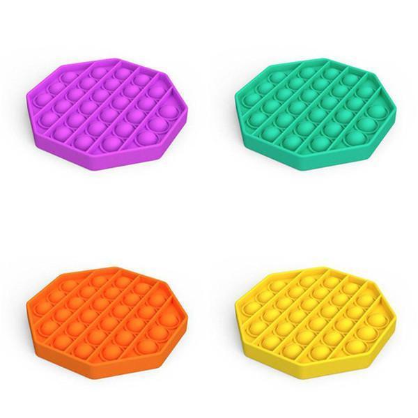 Fidget Toy Sensory Push Bubble Fidget Sensory Toy Decompression Toy Autism Special Needs Anxiety Stress Reliever for Kids Adults