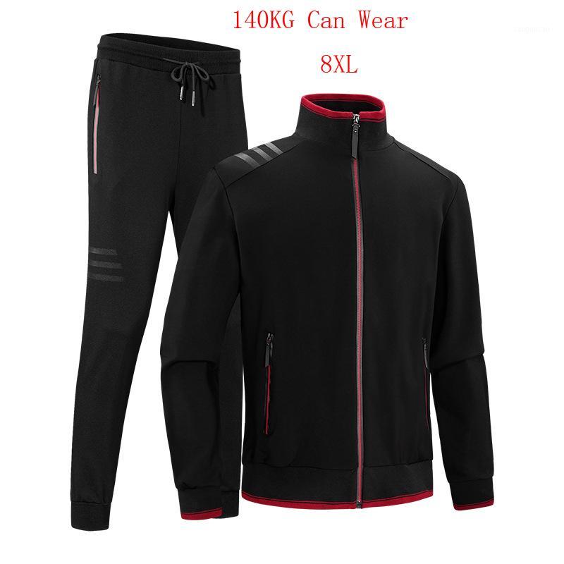 Running Sports Suit 60%Cotton Zipper Jacket Jogging Workout Clothes Men's Autumn Winter Sport Suit Men Plus Size 7XL8XL 140KG1, Black
Running Sports Suit 60%Cotton Zipper Jacket Jogging Workout Clothes Men's Autumn Winter Sport Suit Men Plus Size 7XL8XL 140KG1, Black